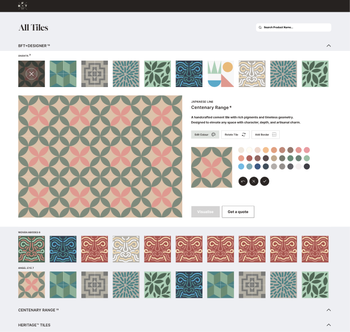 BFT Tile Catalogue